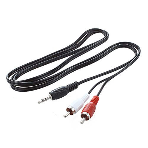 SODIAL(R) 3.5mm to 2 RCA Stereo Audio Cable Male Jack for Ipod MP3 1.2M - Thumbnail 4