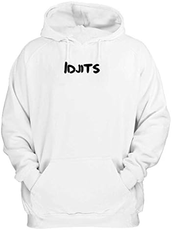 Bobby Singer Idjits Supernatural Fandom Sam Winchester Castiel Hoodie Small White