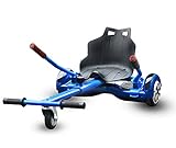 Go Kart Hoverboard Seat Attachment Accessories Hover Board Cart for All Ages Self Balancing Scooter Compatible with 6.5'' 8'' 10'' Adjustable Seat Frame