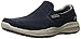 Skechers USA Men's Bursen Ellken Slip-On Loafer, Navy/White, 11 M US