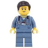 LEGO The Movie Minifigure Dr. McScrubs Male Doctor Hospital Surgeon Nurse