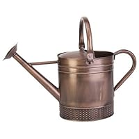 Panacea Products 84876 Embossed Watering Can, 1 Gallon, Dark Copper