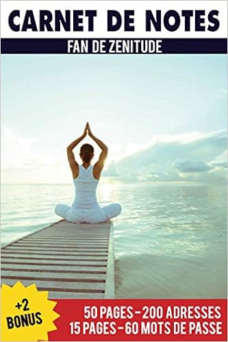Carnet De Note Zenitude 3 Carnets En 1 Pour Vos Notes Adresses Et Mot De Passes Cadeau Qui Durera Des Annees French Edition H Isabelle Amazon Com Books