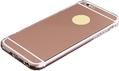 Yzhen@ Iphone 7 Plus Mirror Case, Luxury Slim Soft TPU Bumper With Electroplating Mirror Back Cover Case For Iphone 7 Plus (5.5 inch), (Rose Gold)
