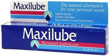 Maxilube Clean and Natural Feeling Non-Staining Personal Lubricant, 5oz