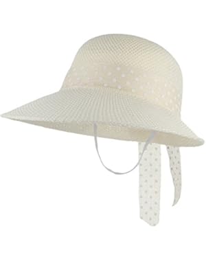 Women Short Brim Summer Beach Sunhat UV Protection Bowknot Caps