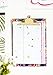 bloom daily planners Letter Size Clipboard - Standard A4 (9” Wide x 12.5