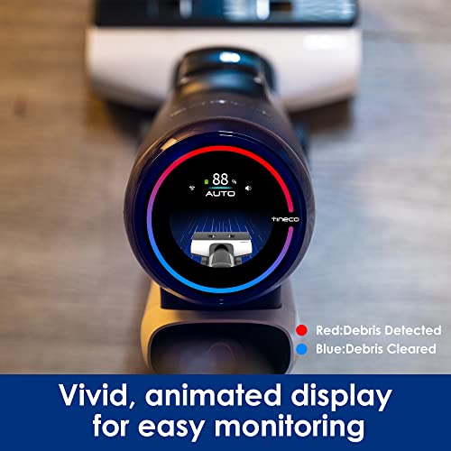 Tineco Floor ONE S5 PRO 2 Cordless Wet Dry Vacuum Smart Hardwood Floor Cleaner Machine, One-Step Cleaning Mop for Sticky Messes and Pet Hair, LCD Display, APP, Voice Guide with Ultra Mode