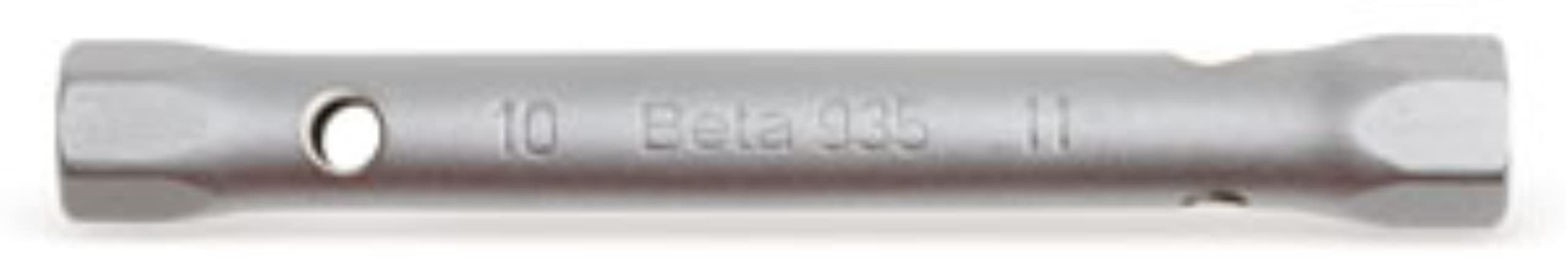Beta 935 20mm x 22mm Double End Tubular Socket Wrench, 6 Point, with Chrome Plated