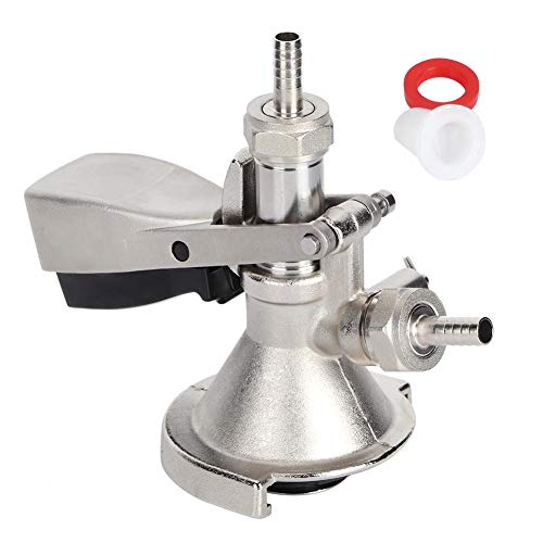 A Type Keg Coupler Stainless Steel Beer Keg Dispenser Connector Dispensing Equipment Accessory