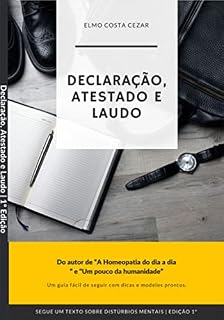 Livro Declaração, Atestado E Laudo