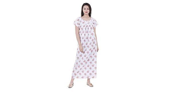 cotton maxi gown