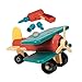 Battat Take-A-Part Toy Vehicles Airplane Green