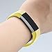 AK for Fitbit Alta Bands, Replacement Bands for Fitbit Alta/Alta HR with Metal Clasp（Yellow,Small）