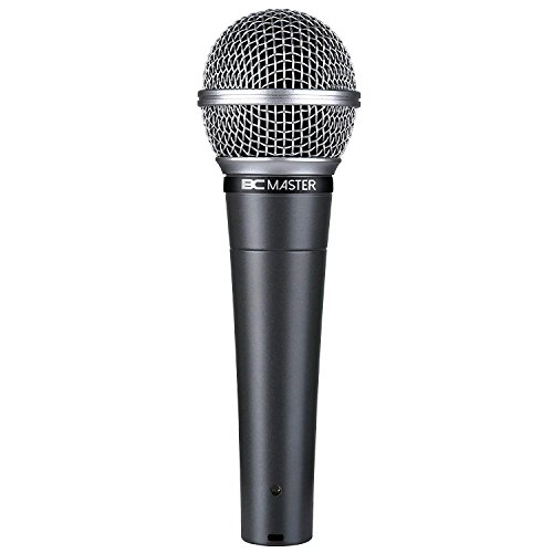 BC Master karaoke Microphone, Dynamic Microphone, Xlr Microphone For open-mic, Singing, Speech, Presentation ( Two-years warranty )