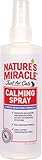 Nature's Miracle Just for Cats Calming Spray Stress Reducing Formula, 8-ounce (P-5780)
