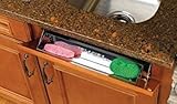 Rev-A-Shelf 19in Slim Line Stainless Steel Tip-Out Tray (hinge sold separately)