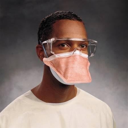 Fluidshield N95 Pouch-Style With Polyurethane Headbands, 35 ea