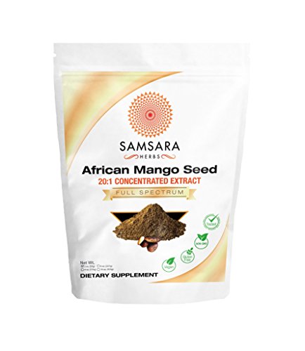 African Mango Seed Extract Powder (2oz/57g) 20:1 CONCENTRATED EXTRACT