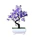 narutosak Artificial Plants Potted Tree Bonsai Simulation Plant Home Decor Table Centerpieces - Green
