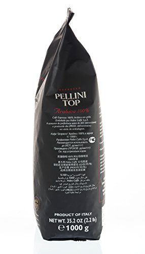 PELLINI CAFFE’ ESPRESSO TOP 100% ARABICA, 2.2 LBS WHOLEBEAN