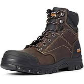 Ariat 10034673 Treadfast 6-Inch Waterproof Steel Toe Work Boot