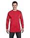 Comfort Colors Ringspun Garment-Dyed Long-Sleeve T-Shirt, Large, PAPRIKA
