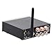 Bluetooth 4.2 Stereo Audio Amplifier 2.1 Channel Receiver Class D Mini Hi-Fi Integrated Digital Amp with Bass and Treble Control 50Watt x 2 + 100Watt x 1 for Home Passive Speakers Subwoofer BT30Athumb 3