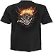 Spiral - Mens - WHEELS OF FIRE - T-Shirt Black