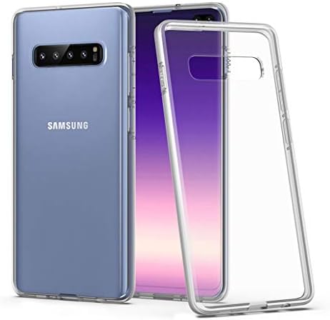 Samsung Galaxy S10 Plus Case 6.4 Inch (2019) Protective TPU Liquid Crystal Designed[Thickness 2.0mm], Ultra Lightweight Shock Absorption Scratch Protection for Samsung Galaxy S10 Plus Case - Crystal C