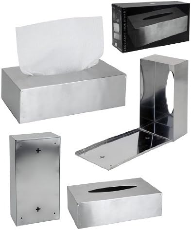 Kosmetiktuchbox Box Spender Fur Kosmetiktucher Edelstahl Amazon De Kuche Haushalt