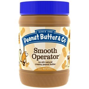 Peanut Butter & Co. Peanut Butter, Smooth Operator, 12 Pack (16 Ounce Each )