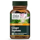 Gaia Herbs Ginger Supreme Liquid Phyto-Capsules, 60 Count