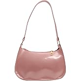 Patent Leather Clutch Purse Shiny Evening Handbags for Women Armpit Shoulder Bag MINI Hobos