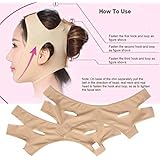 Joyevic mini face lift cost V Shape Face Lifting Slimming Belt Lift Up Thin Mask Strap Face Line Smooth Breathable Compression Double Chin Reduce Bandage