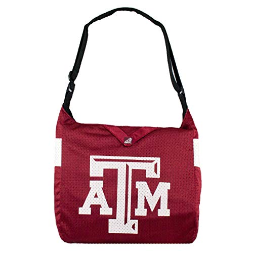 Littlearth NCAA Texas A&M Aggies Jersey Tote, Team Color, 15" x 4" X 14"