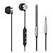 SENZER S10 Earbuds Noise-isolating Earphones Bass in-Ear Headphones with Microphone for iPhone Android Smartphones … (S10)