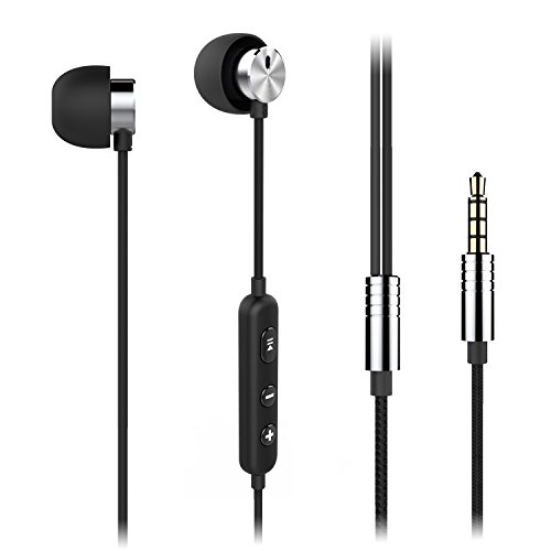 Senzer-S10-Earbuds-Noise-isolating-Earphones-Bass-In-Ear-Headphones-with-Microphone-for-iPhone-Android-Smartphones