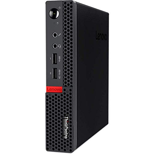 Lenovo ThinkCentre M625q Tiny Business Mini Desktop – AMD A9-9420e, 500GB HDD, 4GB DDR4, Wi-Fi AC, Bluetooth, DisplayPort, USB Keyboard + Mouse, Windows 10 Professional