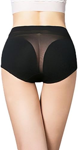 Airrioal High Waisted Underwear for Women Cotton Soft Panties Brief 4 Pack