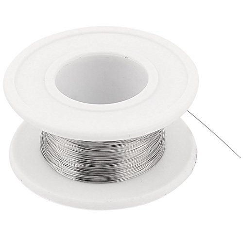 Click Here to See More Images uxcell Nichrome 80 0.15mm 34 Gauge AWG 19.49 Ohms/ft Heater Wire 100M