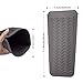 FChome Heat Resistant Silicone Mat Pouch for Hair Straightener,Curling Iron, Flat Irons and Travel Mat and Hot Styling Tools,Graythumb 2