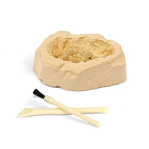 KARAZZO 12pcs Dinosaur Eggs Excavation Set DIY Dino Eggs Digging Kit Archaeology Science Stem Gift Model Educational Toy for Kids Over 6+ Years (Style-3)