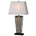 Kenroy Home 32227SL Free Fall Table Lamp with Natural Slate Finish, Rustic Style, 30