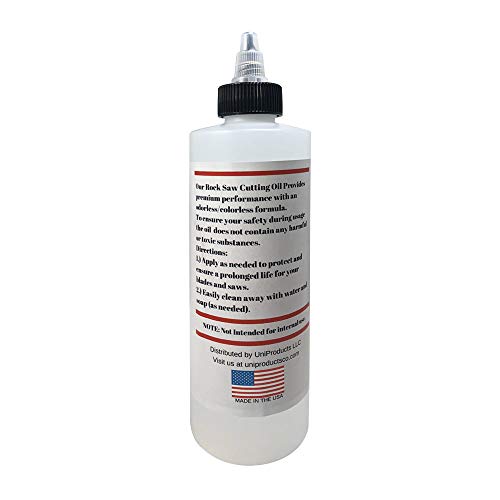 Rock Saw Cutting Oil - 8 oz - Odorless & Clear Lapidary photo 3