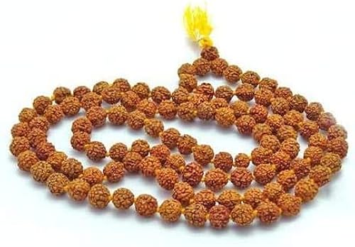 IS4A Nepali Rudraksha Mala with Certificate for Wearing and Japa