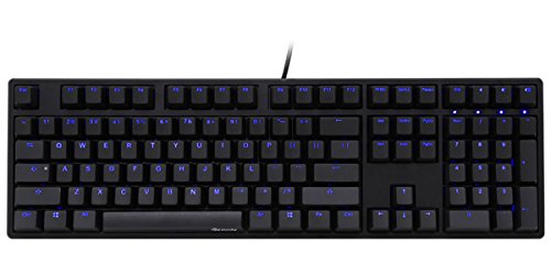Ducky One Blue LED Backlit Mechanical Keyboard (Red Cherry MX)