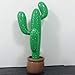 2pcs Inflatable Cactus with Potted Base Mexican Party Fiesta Deco
