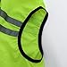 bpbtti Men's Hi-Viz Safety Running Cycling Vest - Windproof and Reflective (Small - Chest 39-41