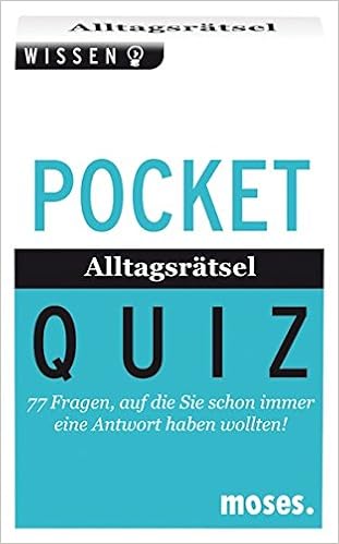 Pocket Quiz Alltagsratsel 77 Fragen Auf Die Sie Schon Immer Eine Antwort Haben Wollten Kupper Anke 9783897777156 Amazon Com Books